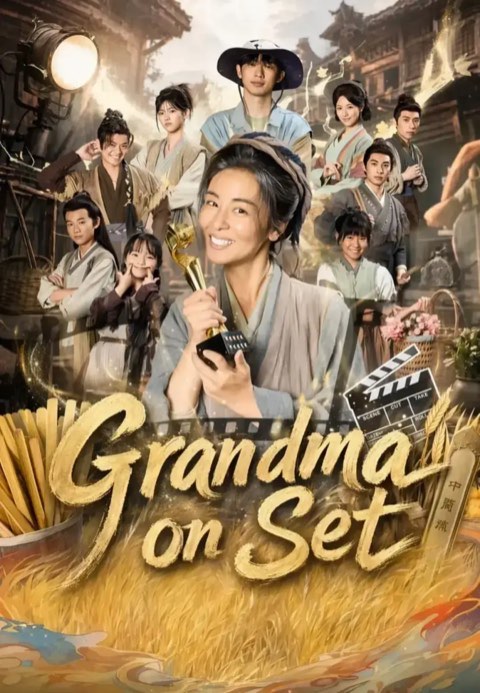 Grandma on Set