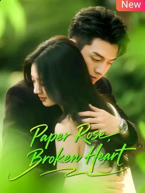 Paper Rose Broken Heart